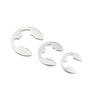 Anillo de Retención Tipo <span class=keywords><strong>E</strong></span> de Acero al Carbono al por Mayor, <span class=keywords><strong>Clip</strong></span> <span class=keywords><strong>E</strong></span> de 2-15 mm DIN 6799, Zinc Negro, Alta Resistencia, Anillo de Retención Interno/Externo para Eje DQ-16 - Product Image 4