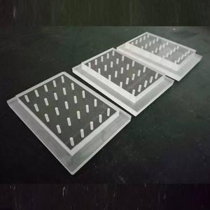 <span class=keywords><strong>Tube</strong></span> en verre optique de quartz perforé à trous fins, personnalisé BR 03, <span class=keywords><strong>avec</strong></span> trous découpés au laser, services de découpe et de pliage - Product Image 3