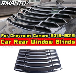 Persianas para la ventana trasera del coche, panel decorativo para la ventana trasera, para Chevrolet Camaro 2016-2019, kit de carrocería, accesorios para coche - Product Image 2