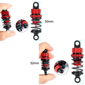 4Pcs 50mm/52mm Amortisseurs à <span class=keywords><strong>huile</strong></span> en alliage d'aluminium pour Tamiya M03 M04 M05 M06 1/10 <span class=keywords><strong>RC</strong></span> Drift Car Upgrade Parts - Product Image 2