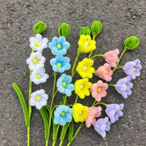 Twisted Stick Finished Wind Chime <b>Flower</b> Material Hand-Woven <b>Artificial</b> <b>Flower</b> Home Decoration <b>Artificial</b> <b>Flower</b> Gift - Product Image 3
