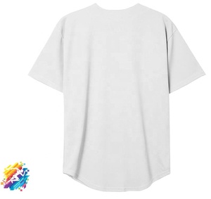 Maillot de baseball Dodger authentique professionnel sur mesure 100% polyester col en V manches courtes respirant séchage rapide - Product Image 2