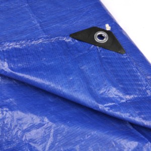 Bâche en polyéthylène plastique anti-UV, écologique, pour l'agriculture et l'industrie, imperméable, enduite de PE - Product Image 4