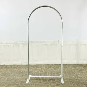 Custom 3*6ft 4*7ft Arch Background Birthday Wedding Party Stage Decoration Aluminum alloy material arch backdrop stand