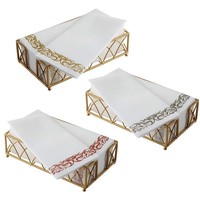 Serviettes en papier non tissées Airlaid Impression de serviettes de table sans poussière de haute qualité logo personnalisé multicolore épais doux super absorbant