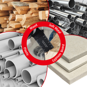 Lưỡi cưa dao động đa năng TOOLJOY dùng cho gỗ & nhựa, 10 răng cưa trên inch (TPI), chiều dài lưỡi 90mm, cấp công nghiệp, lưỡi dao đa dụng - Product Image 3