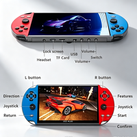 Console X12 Plus 7 pouces 16 Go, lecteur de jeux rétro portable X12plus, consoles de jeux vidéo portables X 12 Plus 7 pouces
