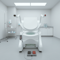 Chaise de toilette intelligente pour patient, aide à la mobilité, commode de chevet, équipement de sécurité pour salle de bain