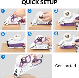 반자동 수동 휴대용 병 라벨 부착기, 상자, 종이, 스티커, 접착제용 라벨링 기계 - Product Image 5