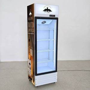 ตู้แช่เครื่องดื่มแบบประตูเดียว ไฟ LED แสดงสถานะ ระบบทำความเย็นแบบ Direct Cooling สำหรับมืออาชีพ ปรับแต่งได้ตามต้องการ ได้รับการรับรองมาตรฐาน Energy <span class=keywords><strong>Star</strong></span> - Product Image 2