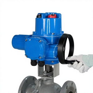 Válvula de bola neumática inteligente a prueba de explosiones IP68, personalizable, con soporte OEM, estructura de control para agua, gas y aceite, DQQ-124 - Product Image 1