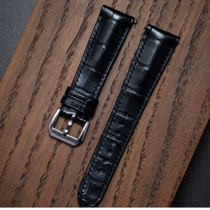 Meilleur prix de gros Bracelet en cuir d'alligator de luxe haut de gamme personnalisé Logo personnalisé résistant à l'eau et respirant du Vietnam - Product Image 4