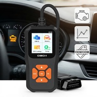 Outil de diagnostic automobile OBD2 OEM V318 à usage quotidien avec flux de données en temps réel, écran couleur, scanner de vérification des erreurs de véhicule pour les vendeurs en ligne