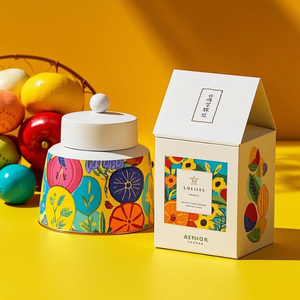 Sang trọng Matte kết thúc Trà Hộp Quà Tặng Chất lượng cao thanh lịch các tông UV lợi thế dập nổi công nghiệp thuyết trình hộp giấy - Product Image 2