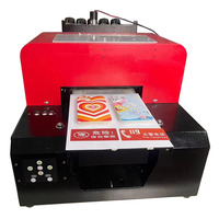 A4/a3 pencetak UV pipih Mini casing ponsel cetak/pena/keramik/metalik/akrilik/kaca/Boltte/bola Golf dll