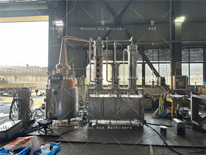 Distillateur hybride cuivre-acier inoxydable Ace 1000L pour la production de <span class=keywords><strong>brandy</strong></span> de fruits, de <span class=keywords><strong>grappa</strong></span>, de whisky et de gin - Product Image 3