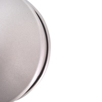 Nouvelle plaque à pâtisserie ronde en acier au carbone de 0,6 mm avec revêtement antiadhésif, résistante au four et aux déformations, pour la cuisson
