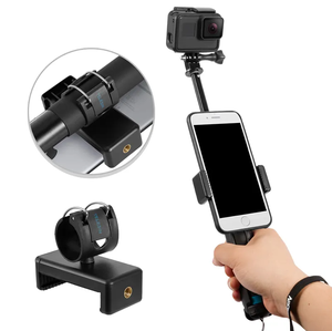 Bâton de <span class=keywords><strong>selfie</strong></span> en aluminium monopode extensible avec trépied pour <span class=keywords><strong>Go</strong></span> <span class=keywords><strong>Pro</strong></span> Dji Insta360 <span class=keywords><strong>Pro</strong></span> Go2/3 -- <span class=keywords><strong>Go</strong></span> <span class=keywords><strong>Pro</strong></span> Stick - Product Image 1