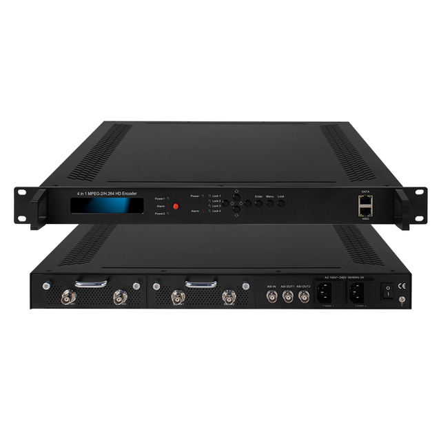 4 in 1 MPEG2/H.264 HD Encoder IPTV Audio Video Encoder