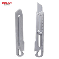Couteau utilitaire multifonctionnel 6-en-1 en acier inoxydable à haute teneur en carbone, qualité industrielle, entièrement en acier renforcé, coupe-papier OEM