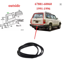 DACHENG Bande d'étanchéité automobile en caoutchouc EPDM insonorisante, anti-poussière, résistante à la chaleur, durable, prix usine, garantie 10 ans, vente en gros