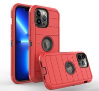 Coque de téléphone Defender Holster pour iPhone 15 Pro Max 14 13 Clip de ceinture robuste en TPU robuste couverture arrière pour iPhone 12 11 Pro Max