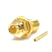 Kit de Conector Coaxial RF SMA-KYB3A Hembra, 50 Ohm, 10MHz-18GHz, Latón Niquelado, Cable de Prueba de Señal