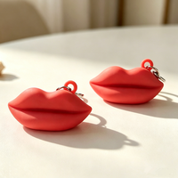 CHINFAI Étui portable en silicone pour rouge à lèvres, organisateur de sac pour femme, porte-clés, boîte de protection pour rouge à lèvres, personnalisable