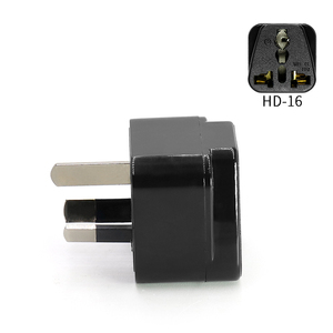 Adaptateur de voyage de tournée de prise de courant à broche plate de type I 3 pour AU Australie <span class=keywords><strong>Nouvelle</strong></span>-Zélande Chine - Product Image 5