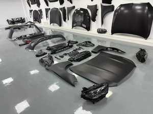 Kit de carrocería de alta calidad para <span class=keywords><strong>Mercedes</strong></span> Benz Clase <span class=keywords><strong>E</strong></span> W213 2016-2023 a W214 AMG E63 parachoques faro Plug and Play Hood sin corte - Product Image 2