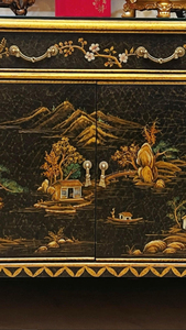 Yips LD-2210-2143 Credenza di Lusso in Legno Massello Design Moderno Mid-Century con Motivo Paesaggistico Dipinto <span class=keywords><strong>a</strong></span> <span class=keywords><strong>Mano</strong></span> Arredamento per la Casa Soggiorno - Product Image 6