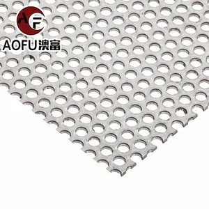 wholesale great standard screen mesh square hole perforated sheet metal 1.2mm hole diameter stainless steel 304 sheet