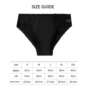Sous-vêtements en dentelle de coton pour femmes Culottes taille haute Vente chaude Culottes brodées pour femmes pour les règles - Product Image 6
