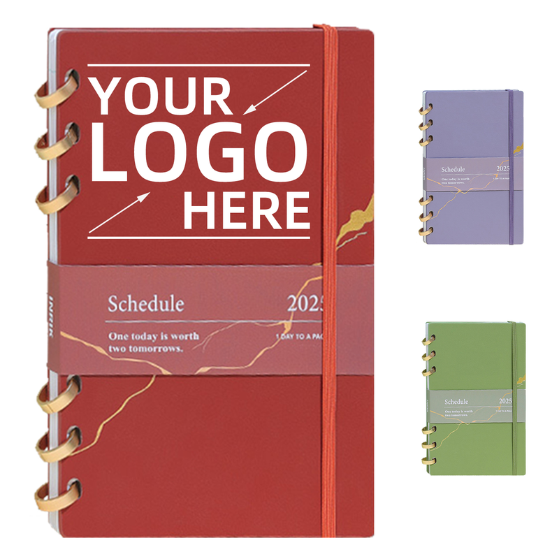 Custom Logo Printed Promotional Journals PU