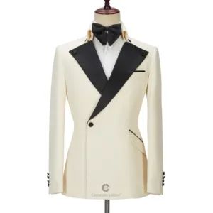 Cenne des graoom Customized Perfect Quality Classic Fashion wool Men's Tuxedo Suit