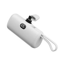 Kit de charge sans batterie (étui + carte mère) avec écran LED numérique, alimentation de secours en capsule, téléphone portable avec câble de type C
