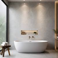 Panneau décoratif en pierre composite SPC de 4 mm d'épaisseur, surface en cristal de pierre, imperméable, pour décoration murale intérieure