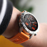 Reloj Inteligente Deportivo Unisex IP67 Resistente al Agua, con Cronógrafo, Control Remoto, Pantalla Táctil IPS de Plástico, Compatible con Android