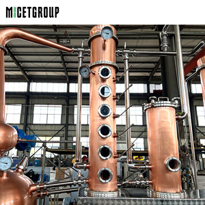 Système <span class=keywords><strong>de</strong></span> Distillation MICET 500L avec Cuve en Cuivre, Colonne, Panier <span class=keywords><strong>de</strong></span> Distillation, Condenseur <span class=keywords><strong>de</strong></span> Qualité Supérieure et Réservoir <span class=keywords><strong>de</strong></span> Collecte pour <span class=keywords><strong>Gin</strong></span> et Whisky - Product Image 2