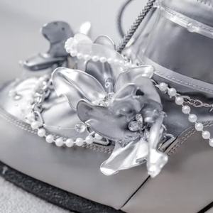 รองเท้าบูทหิมะดีไซน์เนอร์คุณภาพสูง MOON Classic แฟชั่นฤดูหนาว ลายผีเสื้อ พื้นหนา รองเท้าบูทผู้หญิง กันลื่น เพิ่มความสูง - Product Image 6