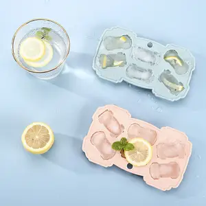 China Product BPA Free Food Grade Silicone Car Shape Ice Cube Tray