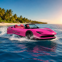 Ferrari Jet Car 170 de luxe sur mesure 2026 °   Structure à trois coques Angle Drift avec moteur Yamaha pour parcs aquatiques, divertissements marins et loisirs nautiques