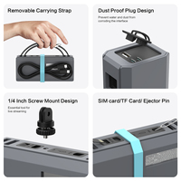 Étui de protection en silicone SIKAI pour batterie externe CUKTECH 15 Ultra 20000mAh, résistant aux chocs, anti-rayures