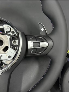 Volant sport en fibre de carbone pour voiture série <span class=keywords><strong>M</strong></span>, volant en cuir chauffant pour F11 F20 F21 F22 F30 F31 - Product Image 3