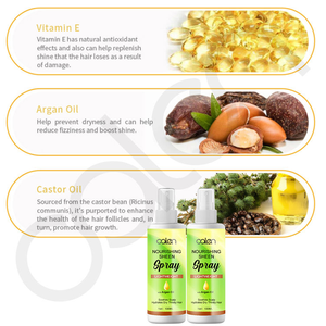 Spray Districante per Capelli Private Label, Spray Lucidante Nutriente per Trecce, Formula Idratante all'Olio - Product Image 2