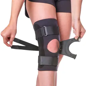 Open Patella Knee Brace support Lateral Patellar Stabilizer with Medial and JLat Support Straps for Dislocation