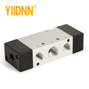 Pnömatik vana hızlı Mini pnömatik Solenoid kontrol bileşeni hava valfi 4A110-06 4A210-08 4A410-15 - Product Image 2