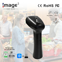 Escáner de Código de Barras Inalámbrico 1D/2D con Sensor CMOS, Escaneo Omnidireccional, Velocidad >3m/s, para Logística de Supermercados