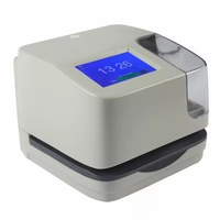 Dispositivo de Registro de Tiempo Automático con Pantalla Táctil, Memoria USB, Multifuncional, Compatible con DST, Máquina Electrónica de Fecha y Hora