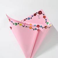 Papier d'emballage pour fleurs en film nacré personnalisable, DIY, imperméable, pour bouquets floraux